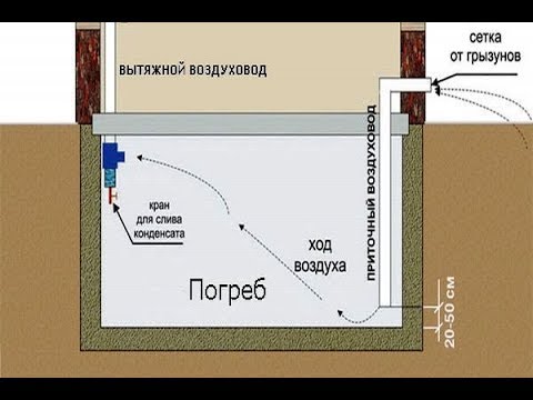 Видео: Избавляемся от сырости в подвале, погребе, гараже без вентилятора. Делаем вентиляцию правильно!