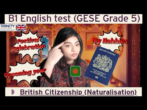 Видео: Тест по английскому языку B1 (GESE, 5 класс) | Британское гражданство SELT | Тринити-колледж Лонд...