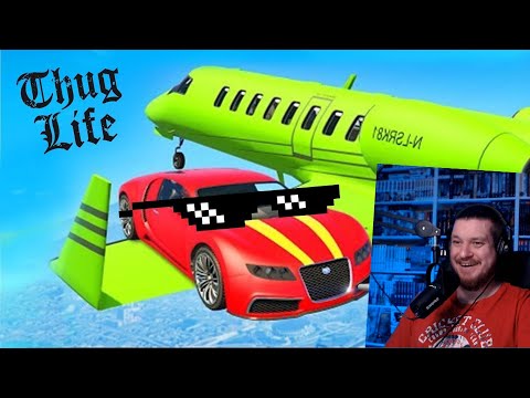 Видео: Эпичные трюки в GTA 5 | WDF 102 | TURN DOWN FOR WHAT! | РЕАКЦИЯ НА gamewadafaq