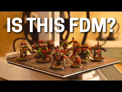 Видео: Покраска потрясающих FDM-миниатюр проще, чем вы думали