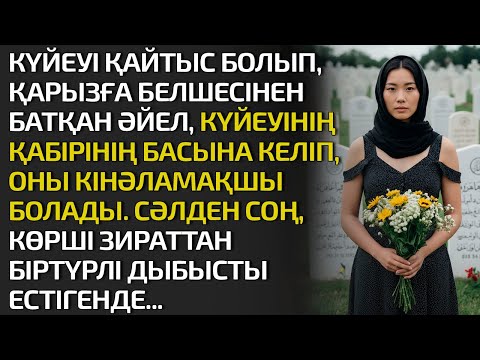 Видео: КҮЙЕУІ ҚАЙТЫС БОЛЫП ҚАРЫЗҒА БЕЛШЕСІНЕН БАТҚАН ӘЙЕЛ КҮЙЕУІНІҢ ҚАБІРІНІҢ БАСЫНА КЕЛІП, ОНЫ КІНӘЛАМАҚШЫ