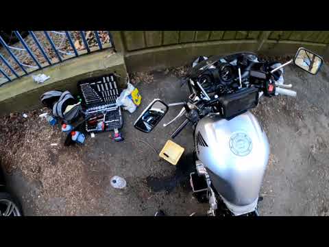 Видео: Замена антифриза. Honda CBF500!