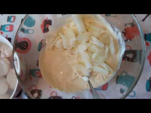 Видео: Морской гребешок в горчичном соусе, по-сахалински. Sea food