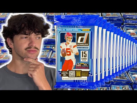 Видео: Я открыл 100 наборов футбольных бластеров Donruss!