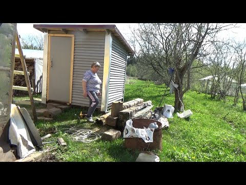 Видео: НА ДАЧЕ//СПАСАЮ ГОРОХ ОТ ПТИЦ.