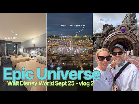 Видео: НАШ УДИВИТЕЛЬНЫЙ ДЕНЬ В EPIC UNIVERSE | РЕГИСТРАЦИЯ В HELIOS И ЭКСКУРСИЯ ПО НОМЕРАМ | DISNEY WORL...