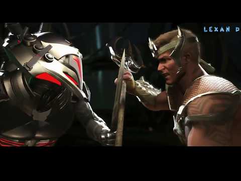 Видео: Injustice 2 - Чёрная Манта против Аквамена - Intros & Clashes (rus)