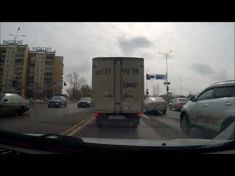 Видео: Караганда весь проспект Бухар Жырау от начала и до конца.