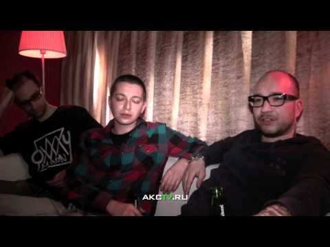 Видео: AKCTV: 25.10.10 - Клуб "ШУМ"/ Интервью/  Oxxxymiron & Schokk (Часть 1)