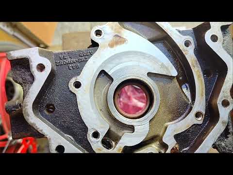 Видео: Почему давит масло через сальник коленвала? Маслонасос с задирами.