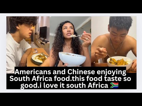Видео: Американцы и китайцы наслаждаются традиционными блюдами Южной Африки. Они такие вкусные 🤤