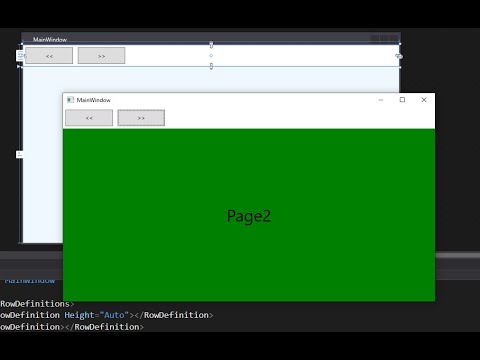 Видео: Как создать и переходить по страницам в WPF часть 2