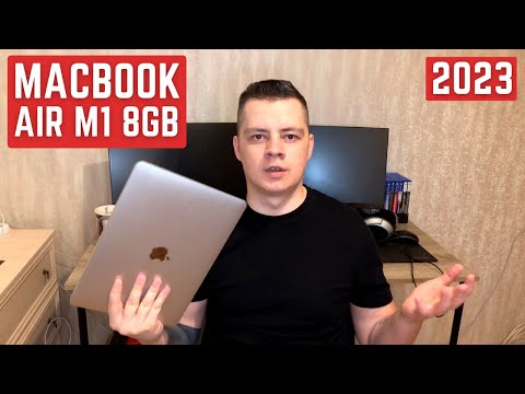 Видео: MacBook Air M1 8GB обзор в 2023. Опыт использования в веб-разработке. Игры, бенчмарки.