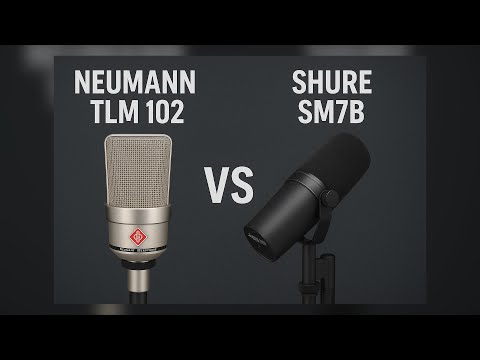 Видео: Neumann TLM 102 против Shure SM7b