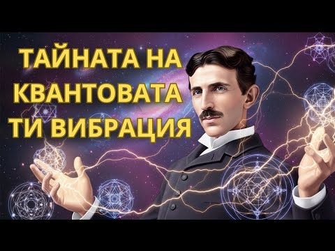 Видео: КАК КВАНТОВАТА ФИЗИКА ОБЯСНЯВА ПОВИШАВАНЕТО НА ТВОИТЕ ВИБРАЦИИ! | Никола Тесла