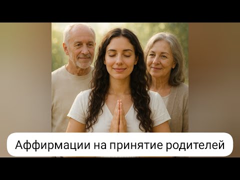 Видео: Аффирмации на принятие родителей #принятие #родители #психология #психологияотношений #воспитание