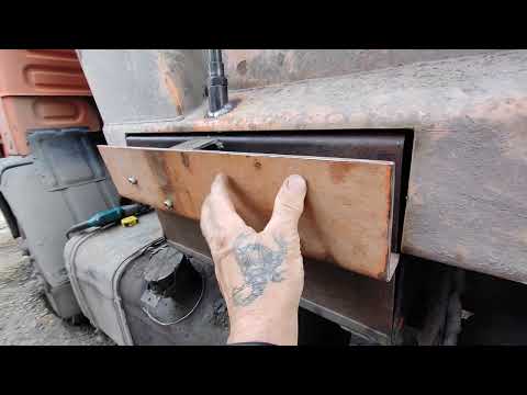 Видео: Камаз. Ящик на кузов.