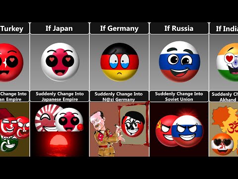 Видео: Если страна внезапно превратится в империю [Countryballs]
