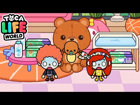 Видео: МЫ СТАЛИ ДЕТЬМИ! 👶🌎 Toca Boca Life World