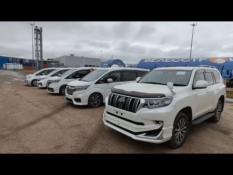 Видео: Получаем праворульные японские авто в Москве купленные с аукционов Японии под заказ