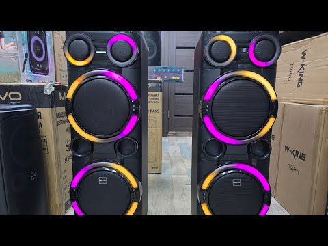 Видео: MIVO MD 106 Портативная акустическая система караоке 👍 Мощная яркая 🌞 Подключение по TWS 👍заказать⬇️