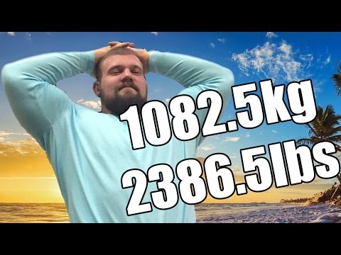 Видео: Kirill Sarychev | Кирилл Сарычев 1082.5kg/2386.5lbs total RAW ALL TIME WORLD RECORD