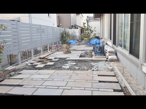 Видео: Современный японский сад с потрясающей каменной кладкой – Создан для восхищения