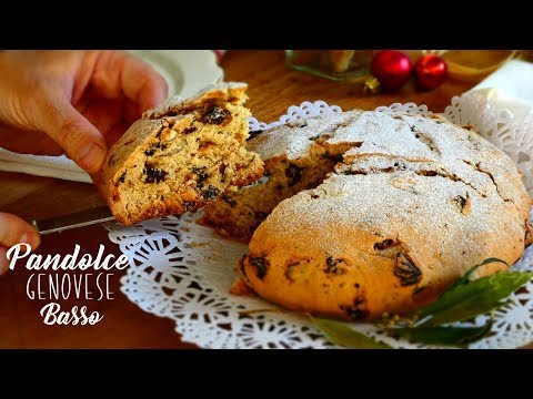 Видео: Pandolce Genovese / Итальянский рождественский фруктовый торт