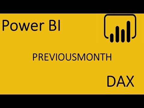 Видео: Power BI.DAX.PREVIOUSMONTH.Как сравнить текущий месяц с предыдущим.