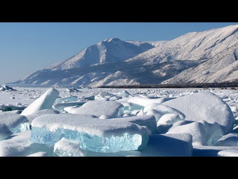 Видео: Байкал. Лед. Коньки.