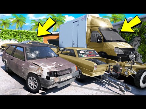 Видео: УГНАЛ КУЧУ ЗОЛОТЫХ ЧИТ ТАЧЕК И ОГРОМНЫЙ МОНСТР ТРАК У МАЖОРА ЗА 180 СЕКУНД! БИТВА ВОРОВ В ГТА 5!