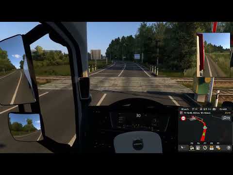 Видео: Рейс Рига   Уппсала Еuro Truck Simulator 2 14