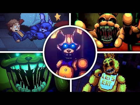Видео: ПРОХОЖДЕНИЕ FNAF Into the Pit без комментариев. Игрофильм / Все концовки!!!