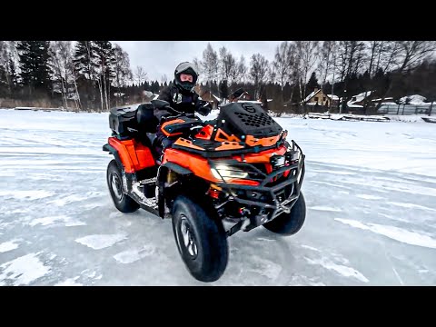 Видео: ДРИФТ НА КВАДРОЦИКЛАХ CFMOTO и BRP | БОЛЬШАЯ ЗИМНЯЯ ПОКАТУШКА ЧАСТЬ 1