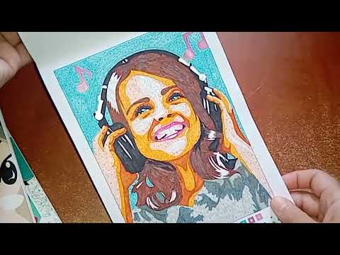 Видео: Все готовые работы в раскрасках серии 50 магічних фарбованок!