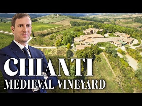 Видео: ВЕЛИКОЛЕПНАЯ УСАДЬБА В КЬЯНТИ