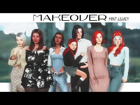 Видео: БОЛЬШОЙ мейковер династии + F&q | TS4