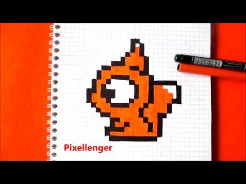 Видео: Как нарисовать Белку по клеточкам в тетради How to Draw Funny Squirrel Pixel Art