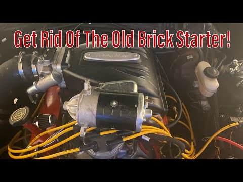 Видео: Простая и дешевая модернизация стартера Foxbody - избавьтесь от старого кирпичного стартера!!