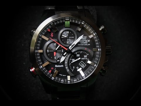 Видео: EDIFICE EQB-500DC-1A | Обзор и настройка (на русском) | Купить со скидкой