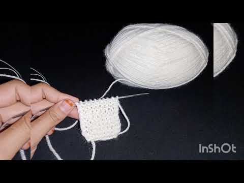 Видео: Спица менен токуу НӨЛдөн баштап #1