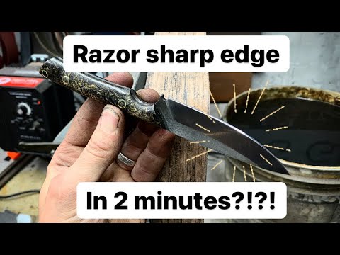 Видео: Самый быстрый способ получить БРИТВЕННО ОСТРУЮ кромку! (Возможный мировой рекорд)