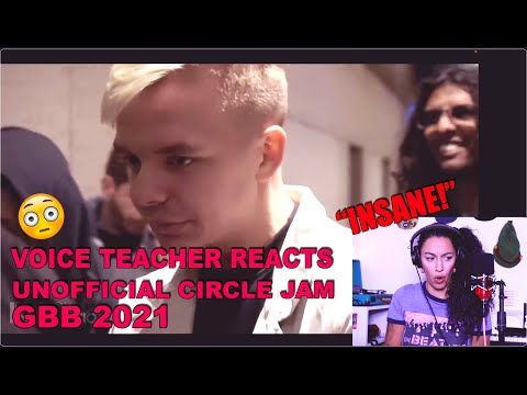Видео: Реакция преподавателя вокала BeatMaker на невероятный UNOFFICIAL CIRCLE JAM | Grand BeatBox Battl...