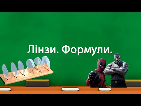 Видео: Лінзи.  Формули.