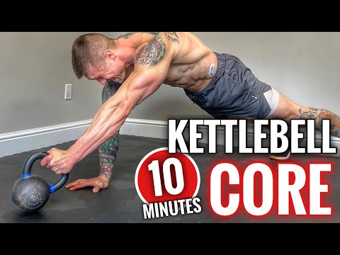 Видео: 10-минутная тренировка корпуса с гирей | Следуйте инструкциям!