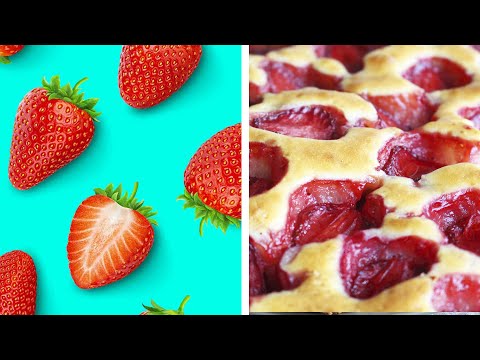 Видео: ВКУСНЕЙШИЕ ДЕСЕРТЫ из КЛУБНИКИ🍓БЫСТРЫЕ и ПРОСТЫЕ РЕЦЕПТЫ из КЛУБНИКИ