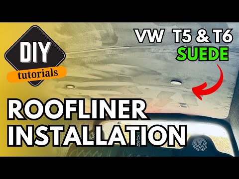 Видео: КАК УСТАНОВИТЬ ОБИВКУ ПОТОЛКА VW TRANSPORTER T5