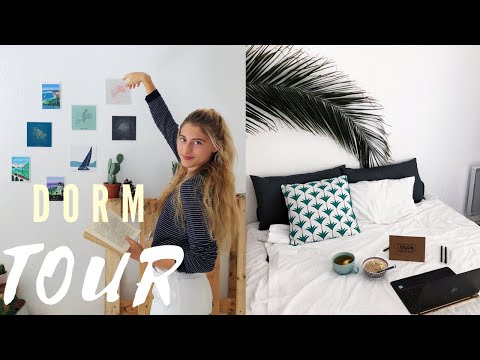 Видео: Моят първи Дом далеч от Дома | Dorm Tour