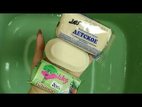 Видео: Asmr soaping soap, мыление с губкой+размокшее/пропитанное мыло #asmr #soap #like #асмрsoap #soaping 
