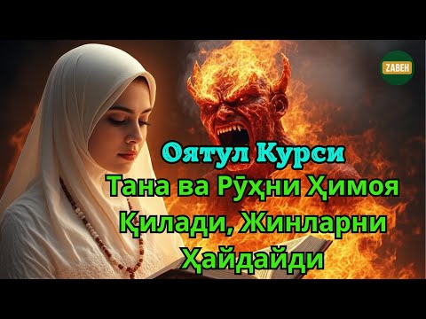 Видео: 🛡️POWERFUL RUQYA🔥Аятул Курси Тунда Жин ва Сеҳрни Йўқ Қилади🌙